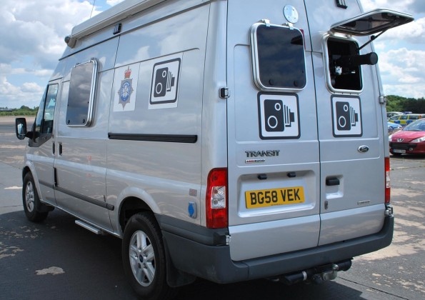 North Yorks speed camera van