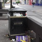 Front Street litter