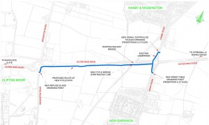 Proposed cycle path. Click to enlarge