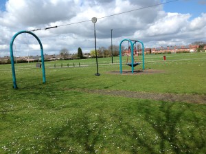 The play equipment on Foxwood Lane has now been repaired
