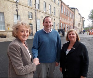Cllr Carol Runciman, new Group Leader Cllr Keith Aspden and Deputy Leader Ann Reid – who will stay in the role after being unanimously elected at the Group AGM.  