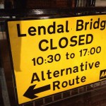 Lendal bridge notice