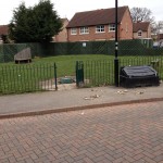 Neglected playground