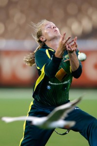 Woman cricketer