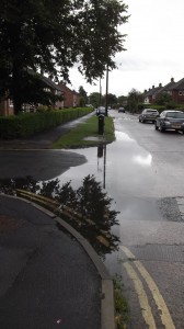 Poor drainage already a problem in Windsor Garth