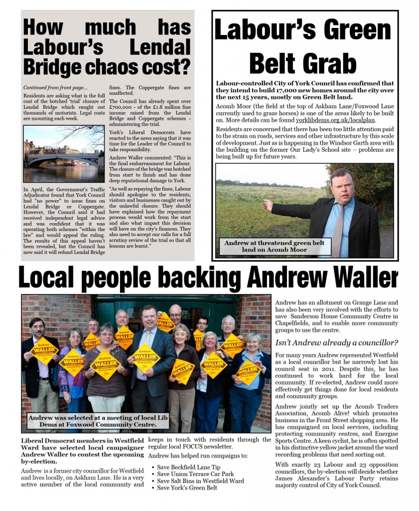 New Westfield Newspaper Published Steve Galloway 5518