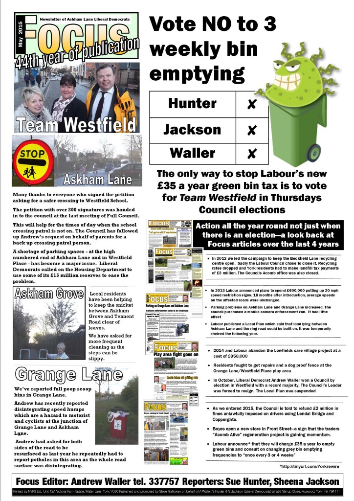 350 Askham Lane Focus May 2015 page 1