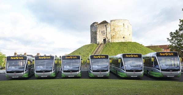 New electric bus fleet launched last week