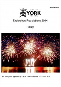 Explosives policy Aug 2015