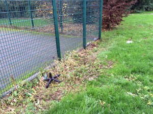 Dumping at Kingsway kick about area has now mostly been removed