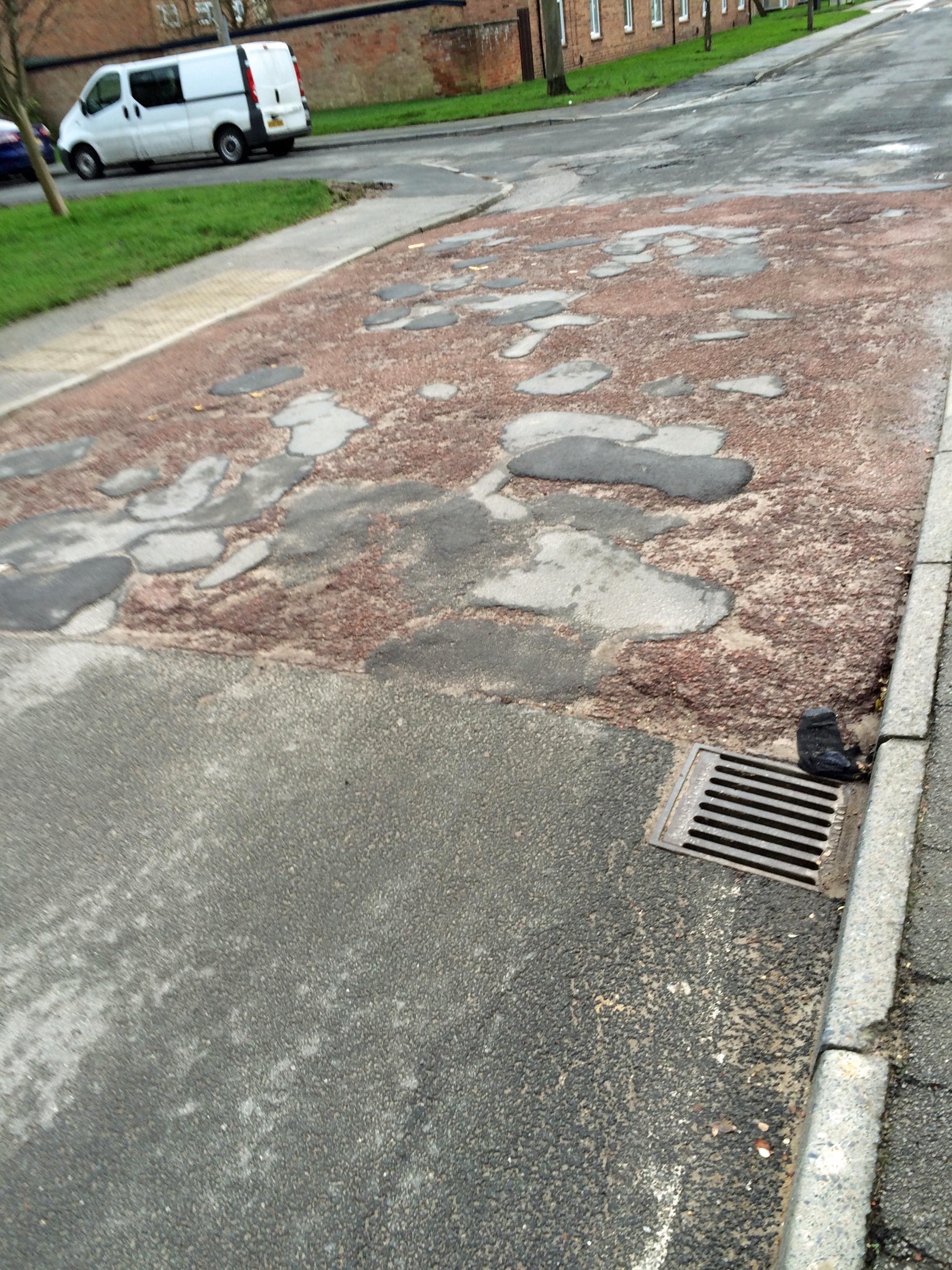  Windsor Garth roads need repairs