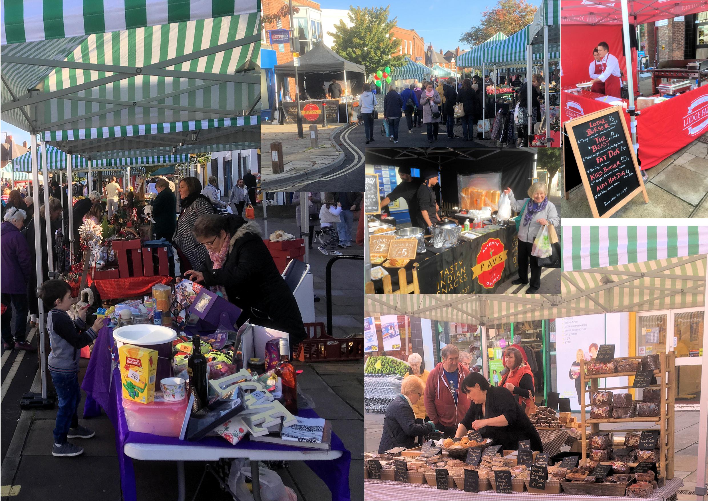 The week ended with another successful street market in Acomb. Popular stalls included Acomb Alive's tombola, Lodge Farms "fat dogs", Pav's indian sacks and a stall selling probably the best fruit cake in Yorkshire. The next market takes place on 26th Nov.