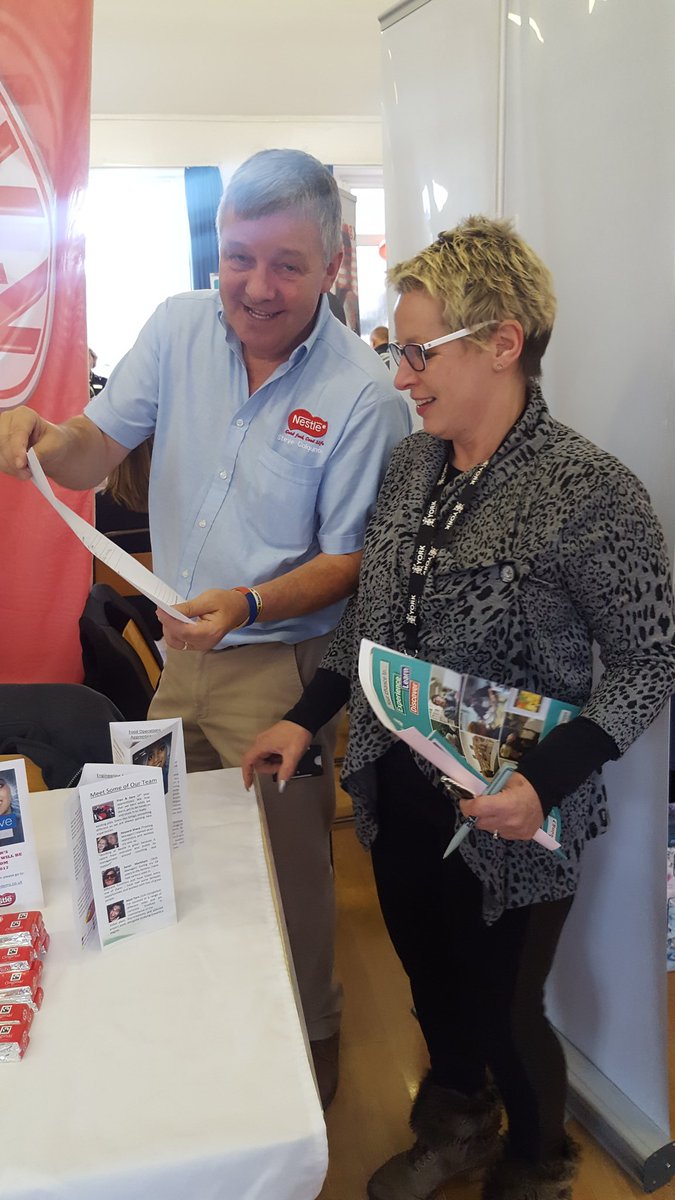 Acomb Jobs fair on Wednesday attracted about 200 people. Here Cllr Sue Hunter talks about opportunities in the area