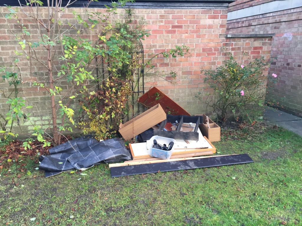 Dumping was reported in Kempton Close