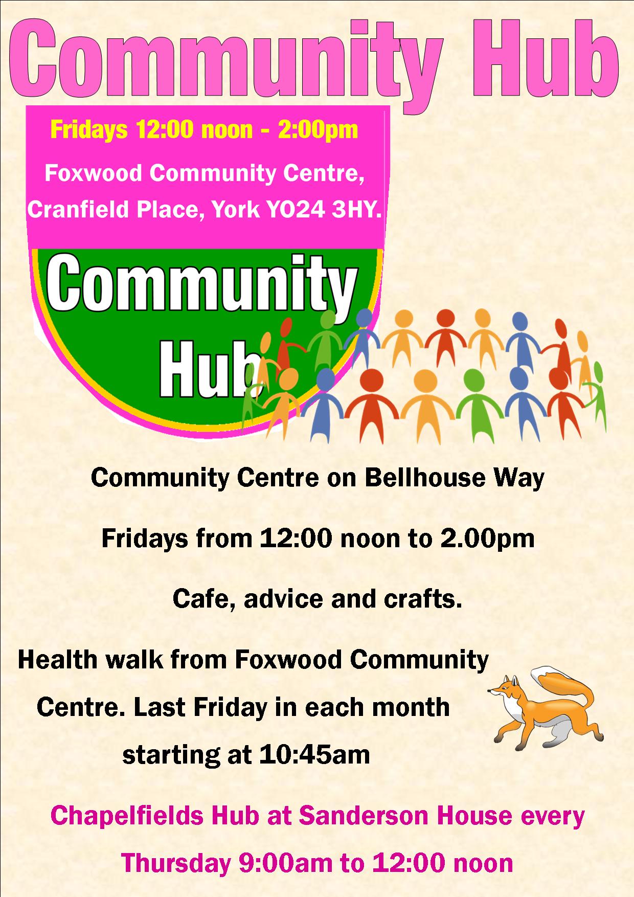 What’s on in York: Community Hubs | Steve Galloway
